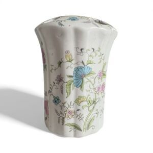 Vintage Minton Haddon Hall Floral Print Porcelain Toothbrush Holder